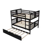 Letto a castello matrimoniale/matrimoniale completo espresso/grigio/bianco con letto estraibile singolo, può ospitare fino a 3 persone, trasformabile in 2 letti