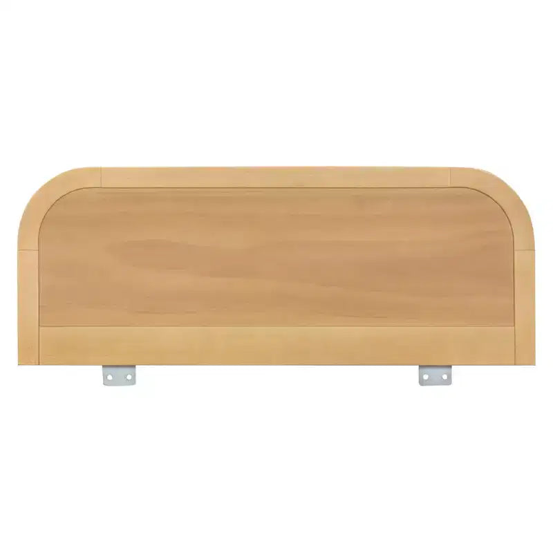 Sponda del letto in legno miele / noce naturale / bianco – per letti singoli e matrimoniali, sponda singola