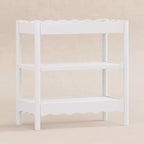 Fasciatoio con 2 Ripiani – Blu Caletta / Miele / Verde Salvia Chiaro / Noce Naturale / Giallo Pallido / Bianco | Stile Onda Arrotondata | 1 Bambino