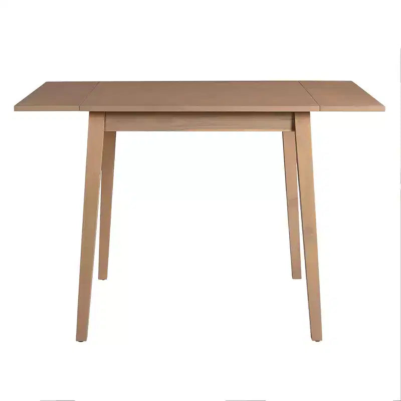 Tavolo da Pranzo Allungabile Marrone / Espresso / Naturale, 4 Posti, Gambe in Legno di Gomma