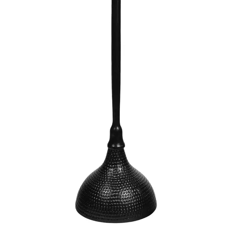 Tavolino rotondo con piedistallo, top in marmo, colore nero/oro/nichel, 1 pezzo