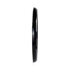Specchio rotondo da parete – Nero/Blu, Cornice in metallo, Singolo