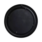 Specchio rotondo da parete – Nero/Blu, Cornice in metallo, Singolo