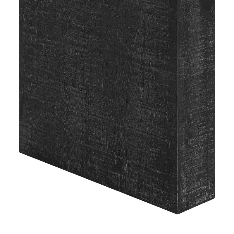 Consolle ad arco minimalista Nera/Grigia/Naturale, Tavolino d'ingresso monopezzo